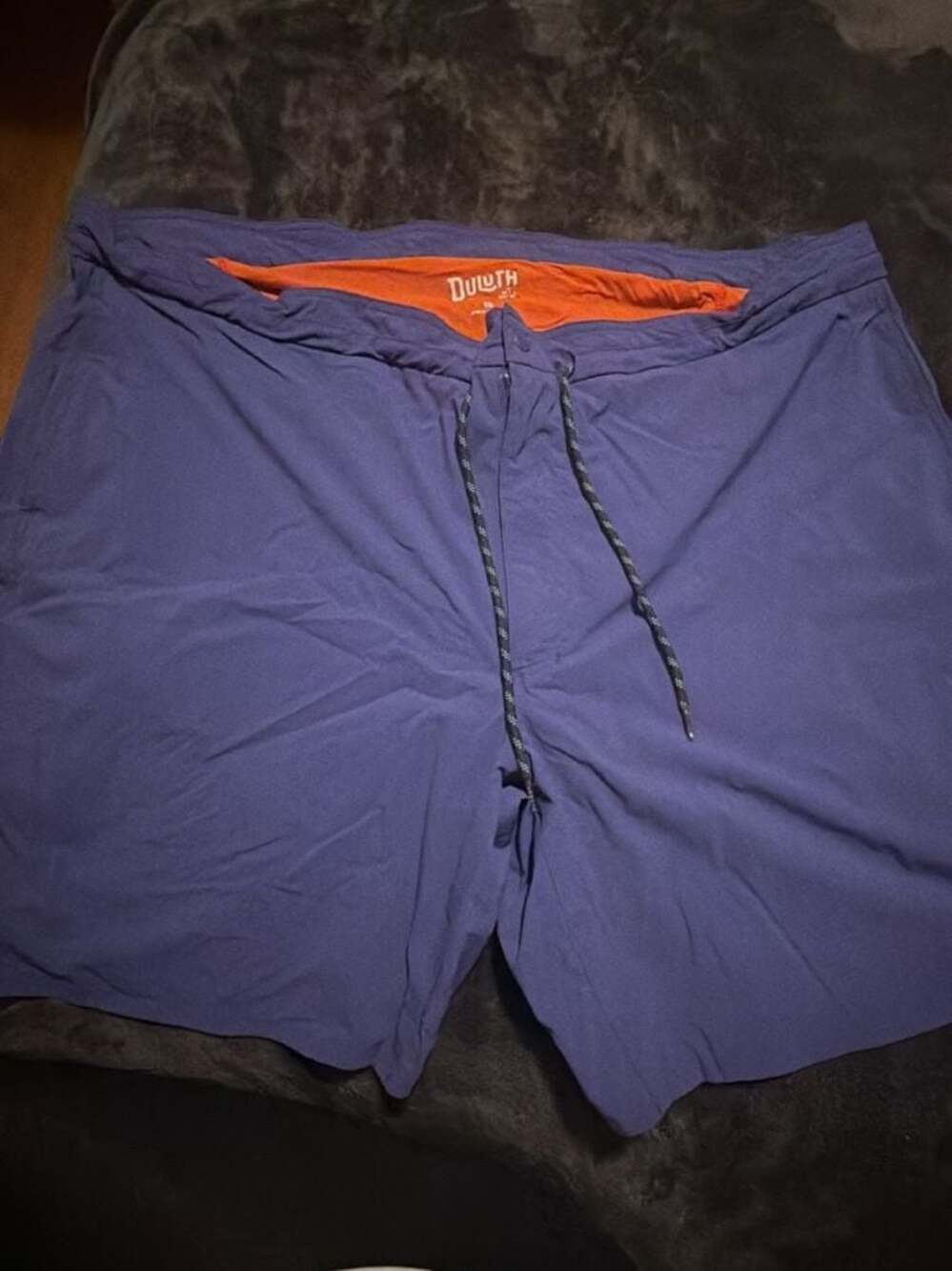 Duluth Trading Co. Men's Performance Swim Shorts, Blue